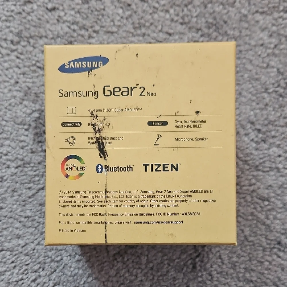 Samsung Gear 2 Neo Smartwatch in Black